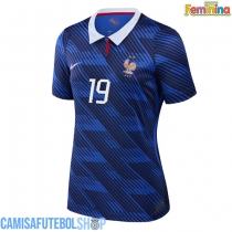 Camisa de time de futebol França Theo Hernandez #19 Replicas 1º Equipamento Feminina Mundo 2026 Manga Curta
